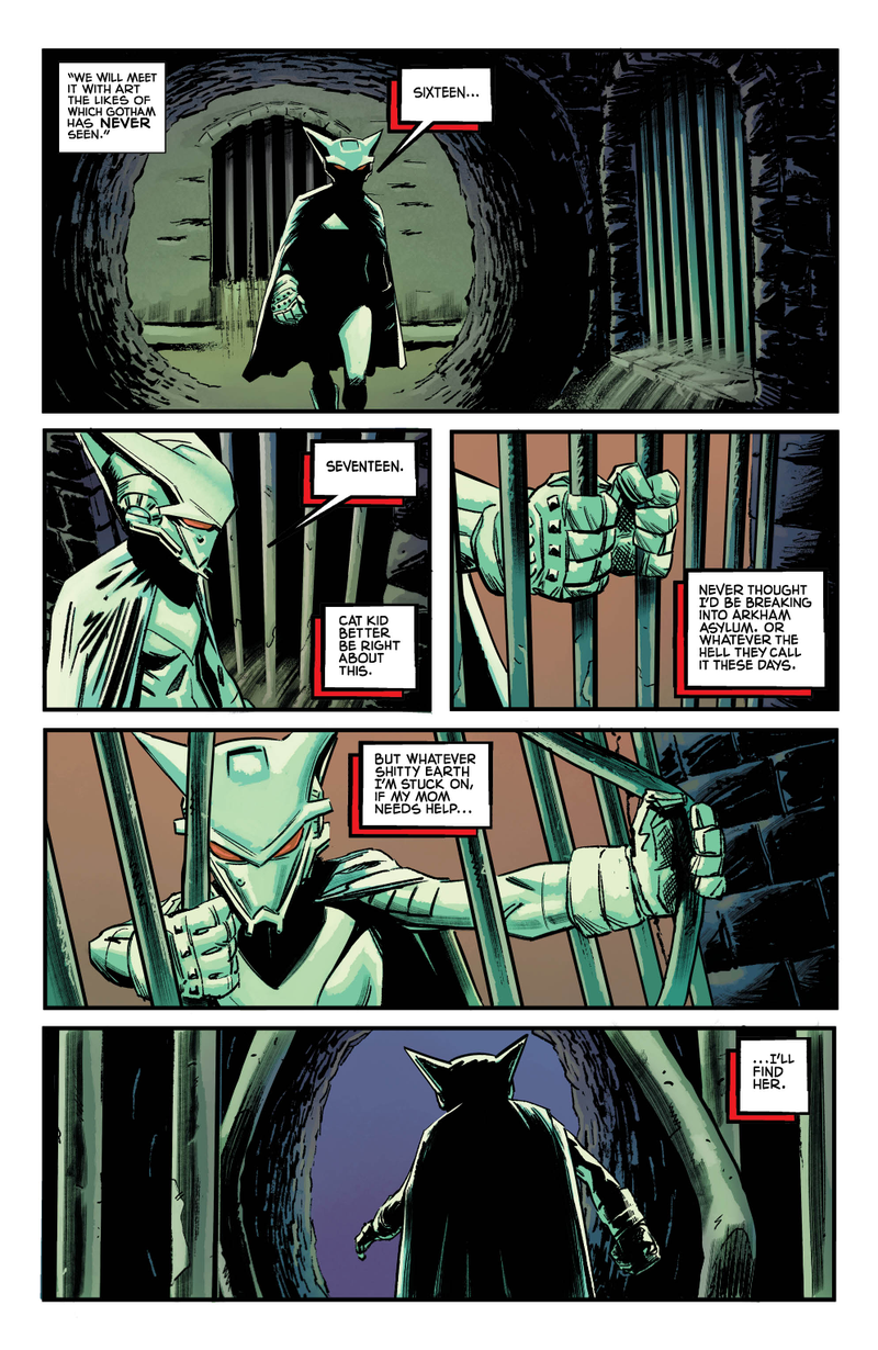 Illustration for article titled Mother Panic infiltrates Arkham Asylum in this exclusive preview